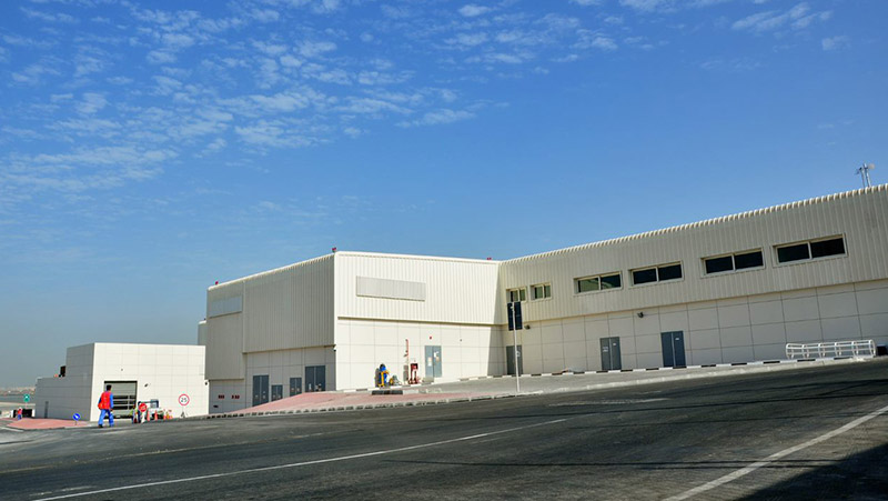 Dubai International Airport EK & FZ maintenance facilities | Industrial Construction Companies in Dubai