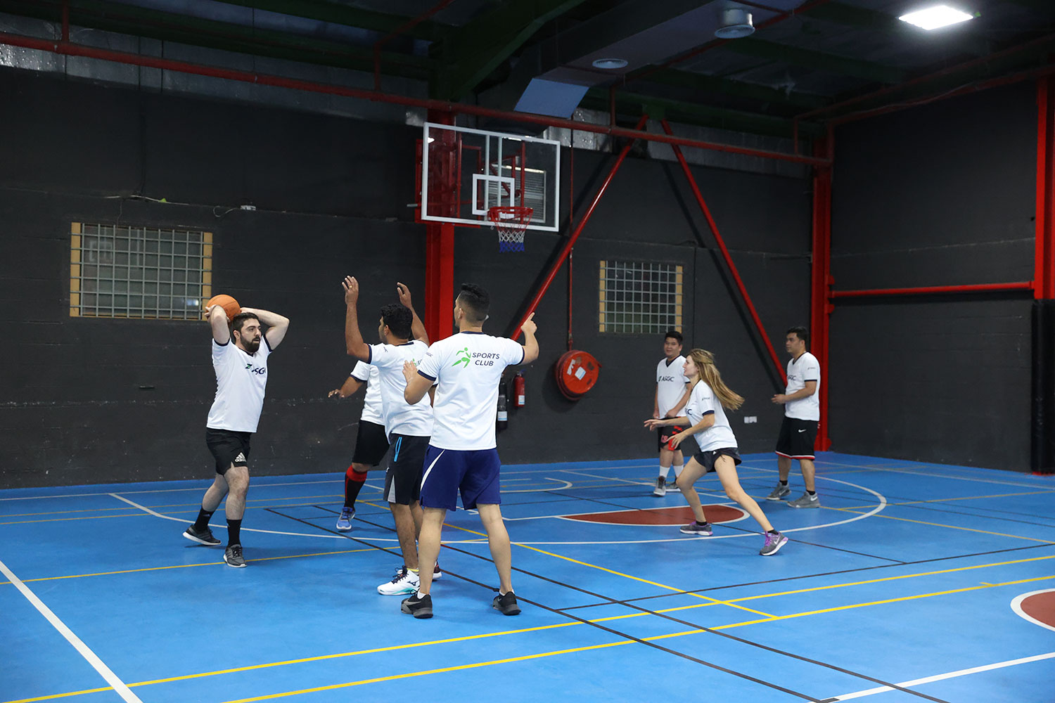 Week 2: Sportsâ€™ Club Basketball competition