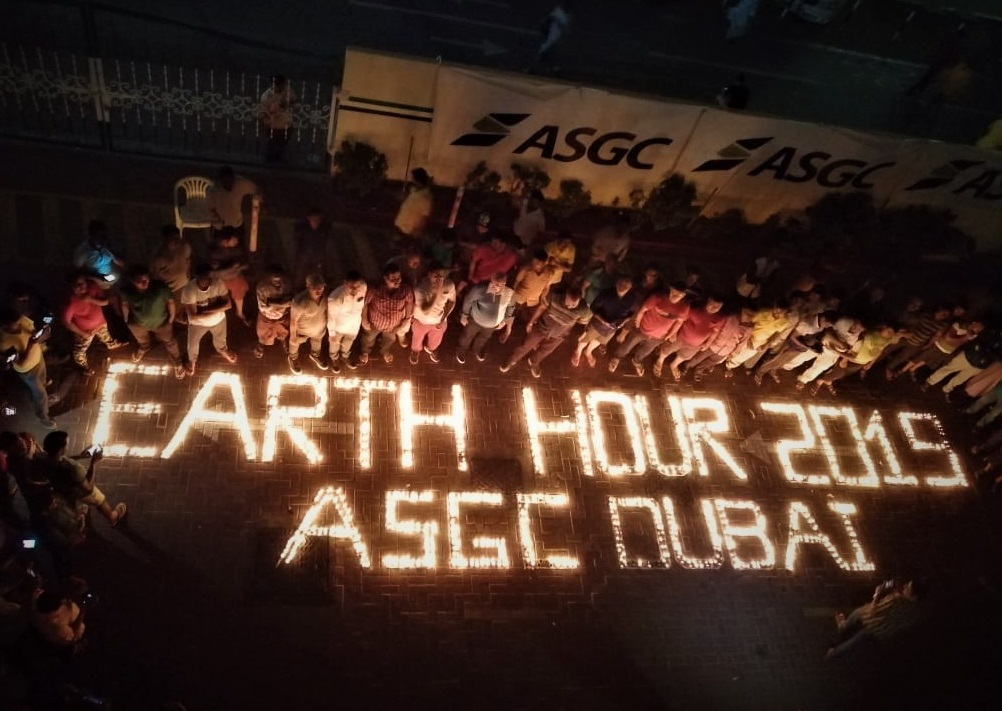 Earth Hour honored at ASGC Labour Accommodations